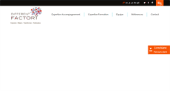 Desktop Screenshot of differentfactory.com