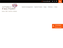 Tablet Screenshot of differentfactory.com